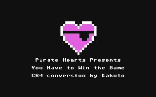 You Have to Win the Game (Homebrew) — Title screen